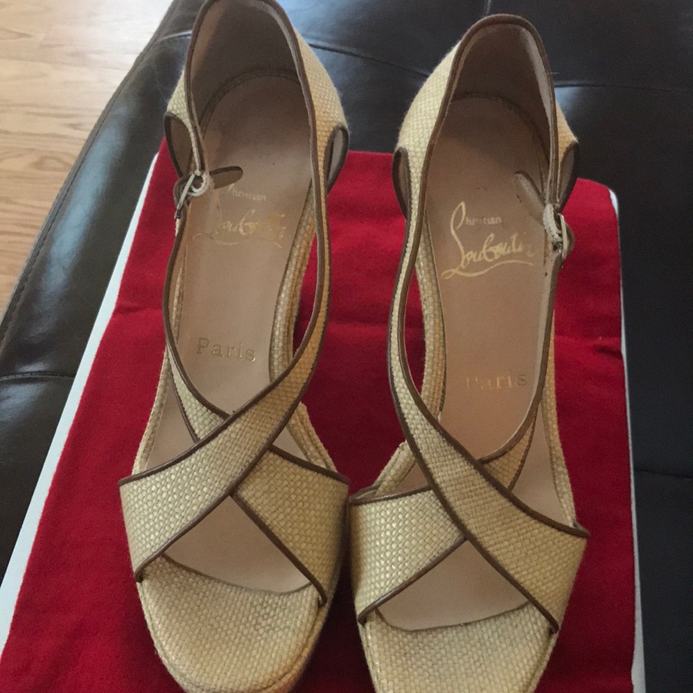 Christian Louboutin Wedge Heels